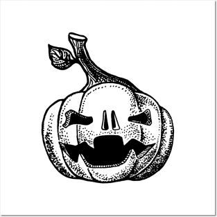 Halloween Pumpkin Posters and Art